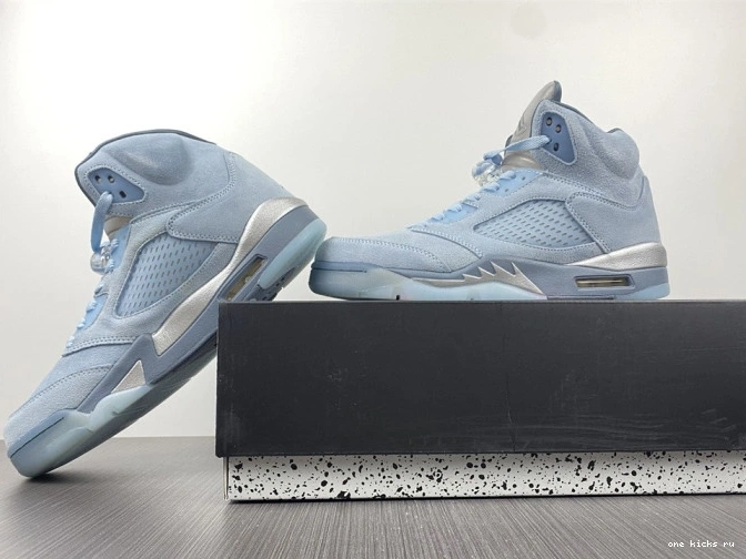 Rep Onekick Jordan Retro 5 (W) Bluebird Air DD9336-400 0721